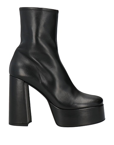 STELIO MALORI Stiefelette Schwarz Leder