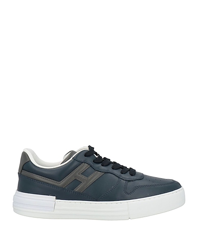 HOGAN Sneakers H86RUN Navy blue Leather
