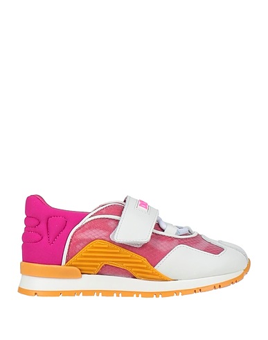 DOLCE&GABBANA Sneakers Fuchsia 39% Polyamide, 27% Calfskin, 25% Polyurethane, 7% Polyester, 2% Elastane