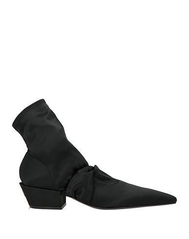 DOLCE&GABBANA Ankle boot Black Textile fibers