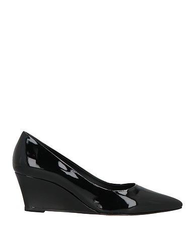 THEORY Court Black Leather