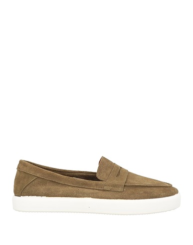 ZAMPIERE Mocassino Verde militare Pelle