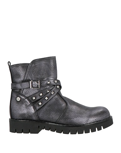 NERO GIARDINI JUNIOR Ankle boot Charcoal Synthetisches Material
