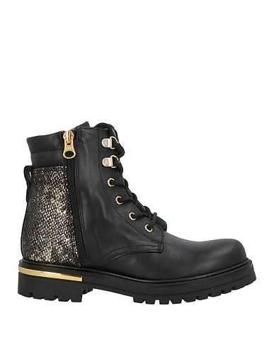 NERO GIARDINI JUNIOR Ankle boot Black Textile fibers