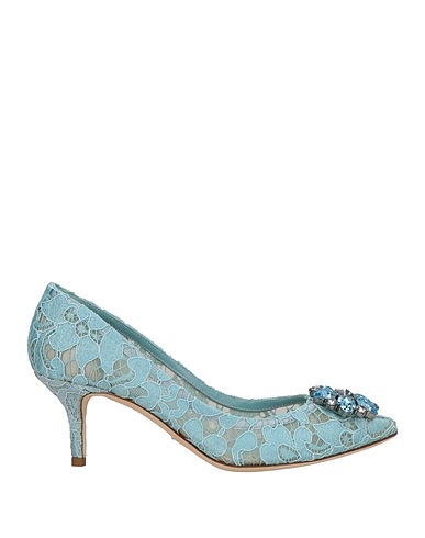DOLCE&GABBANA Court Turquoise Textile fibres