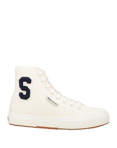 SUPERGA Sneakers Ivory Textile fibers