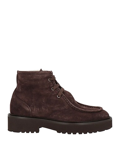 DOUCAL'S Ankle boot Dark brown 100% Calfskin