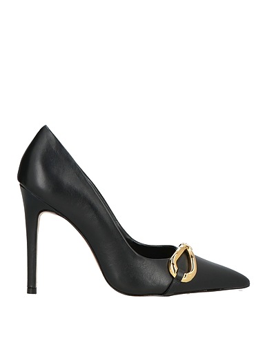 MISS UNIQUE Court Black Leather