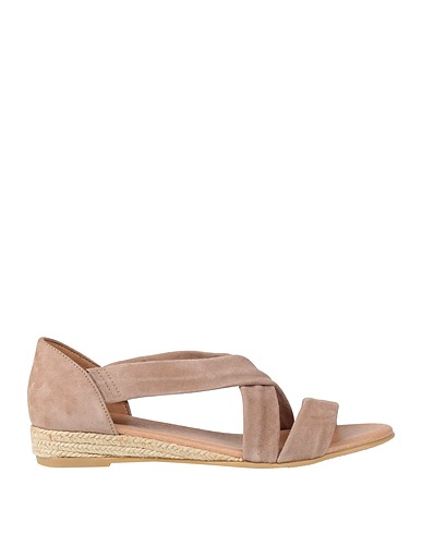 SKA Sandals Taupe Leather