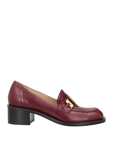 POMME D'OR Loafers Burgundy Leather