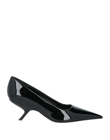 FERRAGAMO Court Black Calfskin