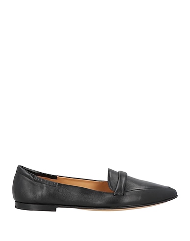 POMME D'OR Loafers Black Leather