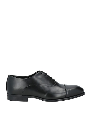CORVARI Schnürschuhe Schwarz Leder