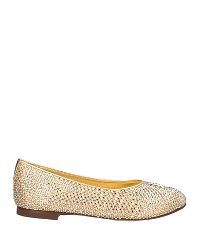 DOLCE&GABBANA Formal shoes Gold Leather