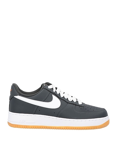 NIKE Sneakers Black Leather, Textile fibers