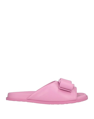 FERRAGAMO Sandalen Rosa Lammleder