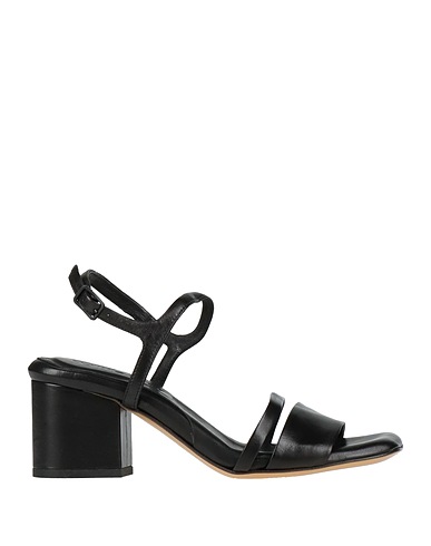 POMME D'OR Sandals Black Leather
