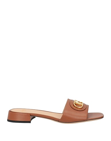 VALENTINO GARAVANI Sandali Marrone Pelle