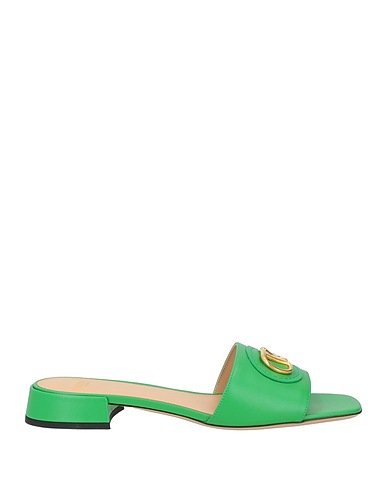 VALENTINO GARAVANI Sandalia Verde claro Cuero