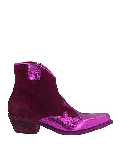 ZOE Ankle boot Garnet Leather