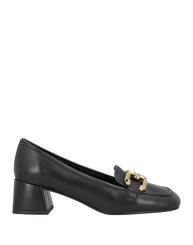 TOSCA BLU Loafers Black Leather