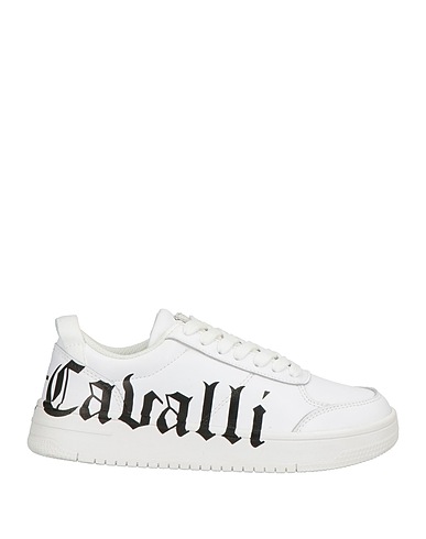 JUST CAVALLI Sneakers White Leather