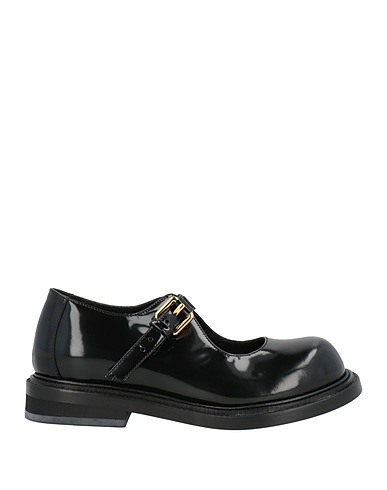 MOSCHINO Footwear COUTURE Black Leather