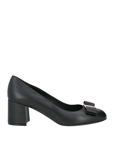 FERRAGAMO Pump Black Lambskin