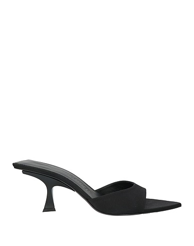 THE ATTICO Sandals Black Polyester
