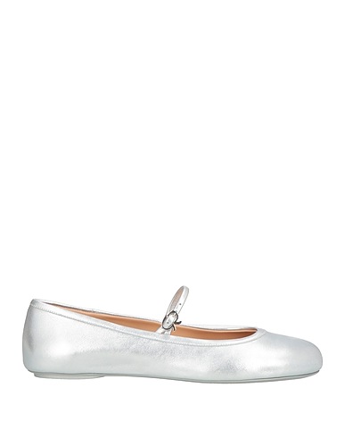 GIANVITO ROSSI Παπούτσια Ασημί 100% Δέρμα αρνιού