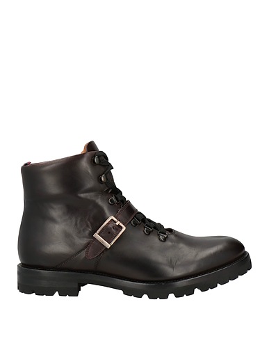 ZAMPIERE Ankle boot Dark brown Leather