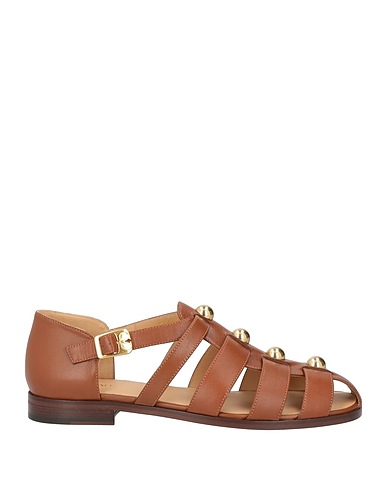 VALENTINO GARAVANI Sandals Brown Leather