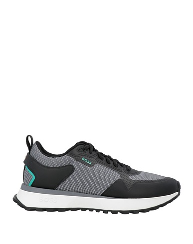 BOSS Sneakers Schwarz Gewebefasern, Synthetisches Material