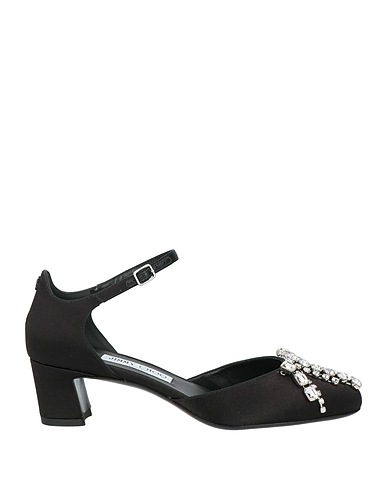 JIMMY CHOO Court Black Textile fibres