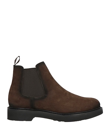 CHURCH'S Stiefelette Dunkelbraun Leder