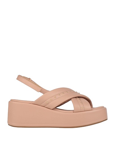 LORENZO MARI Sandals Blush Leather
