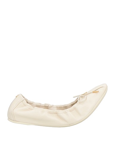 FERRAGAMO Ballet flats BALLERINA Cream Lambskin