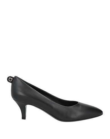 FERRAGAMO Court Black Calfskin