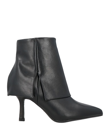 FRANCESCO MILANO Ankle boot Black Leather