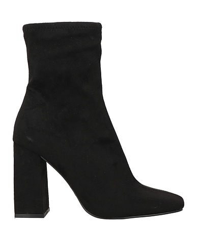 STEVE MADDEN Ankle boot Black Textile fibres