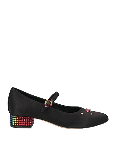 DOLCE&GABBANA Formal shoes Black Textile fibers