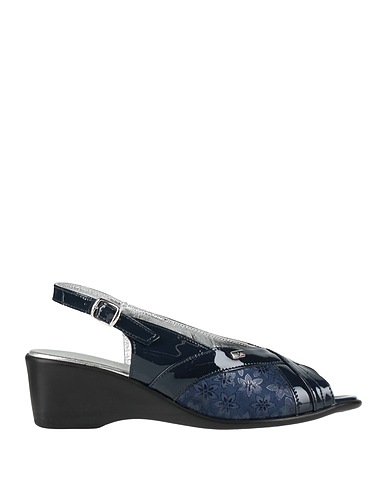 VALLEVERDE Sandali Blu navy Fibre tessili