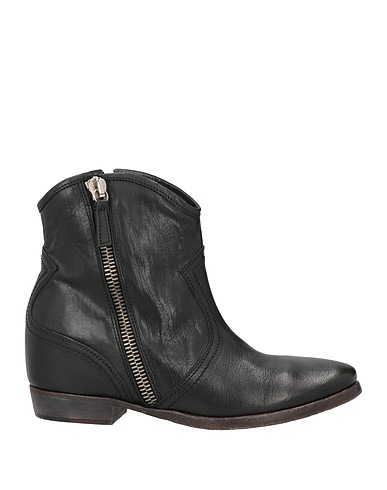 LAURA BELLARIVA Ankle boot Black Leather