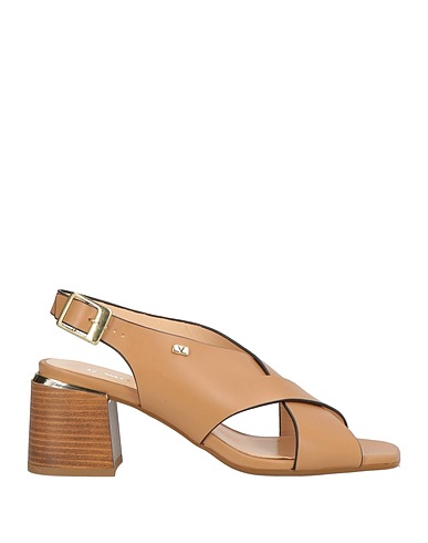 VALLEVERDE Sandali Beige Pelle di vitello