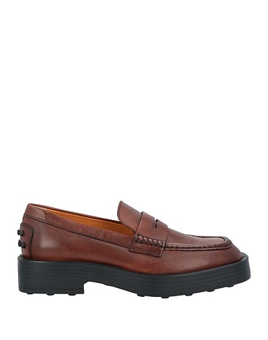 TOD'S Loafers Brown Leather
