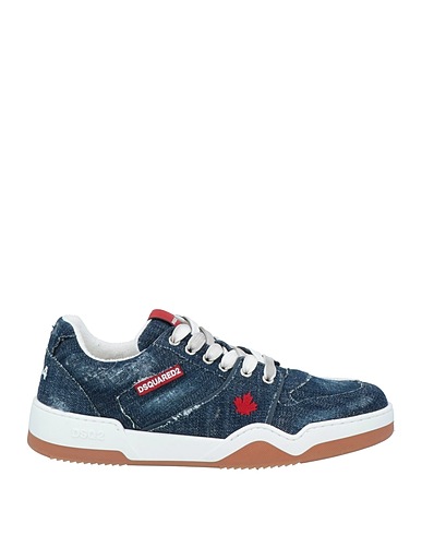 DSQUARED2 Sneakers Blau Gewebefasern