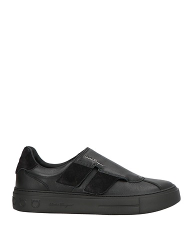FERRAGAMO Sneakers Black Calfskin