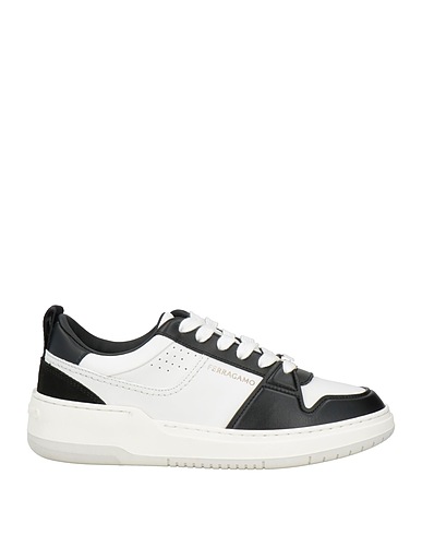 FERRAGAMO Sneakers Weiß Kalbsleder