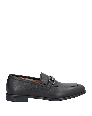 FERRAGAMO Loafers Black Calfskin
