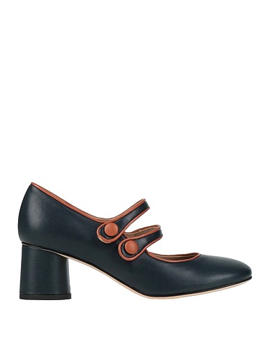 CHEVILLE Pump Midnight blue Leather